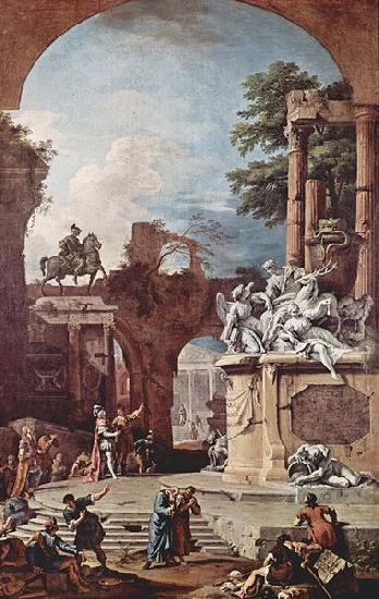 RICCI, Sebastiano Grabmal des Herzogs von Devonshire oil painting picture